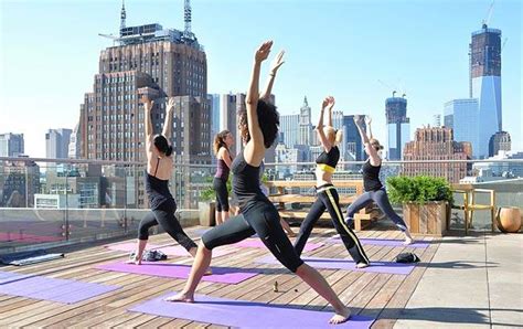 You can go to a naked yoga class in NYC